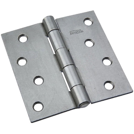 National 4 In. Square Steel Broad Door Hinge N140681